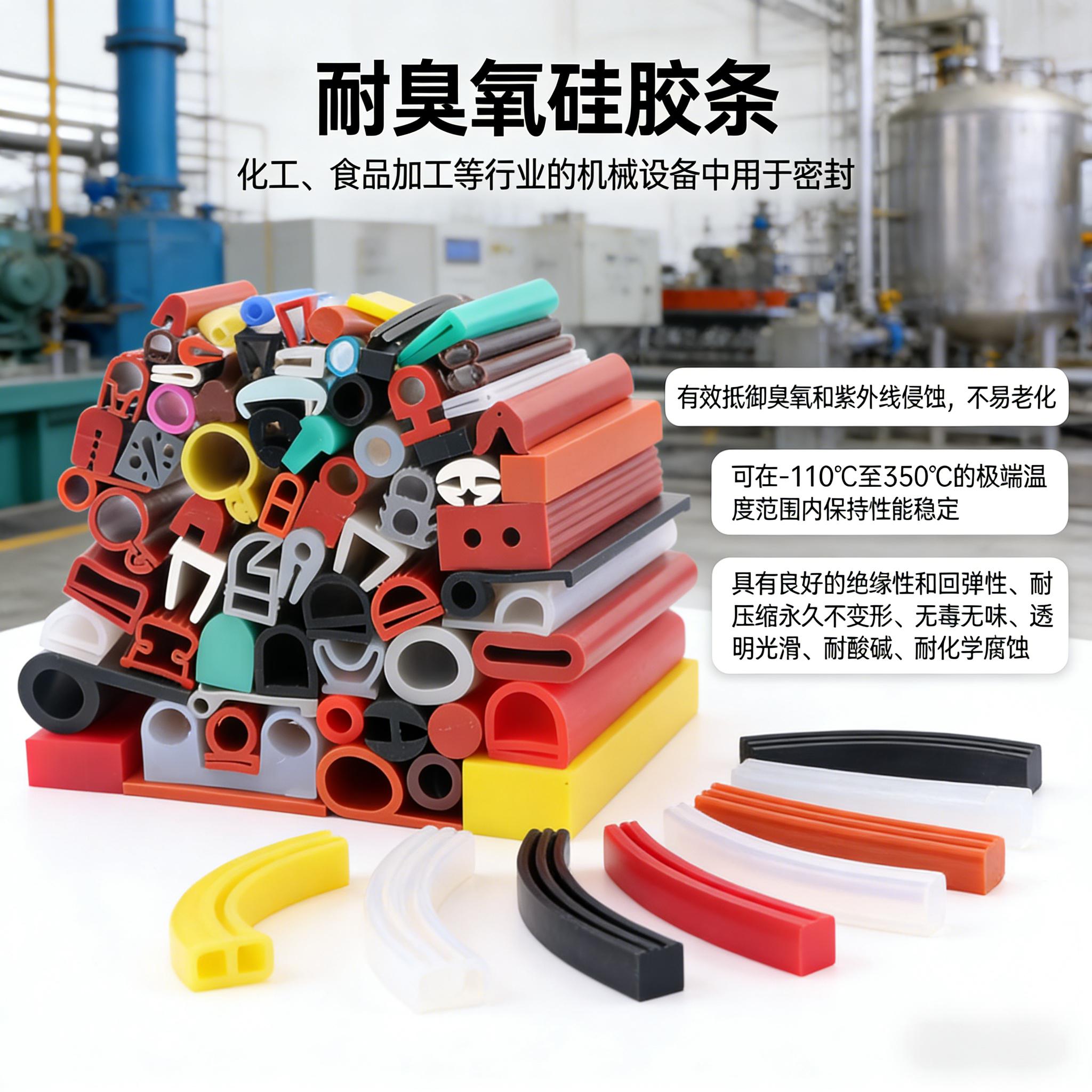 耐臭氧硅膠條