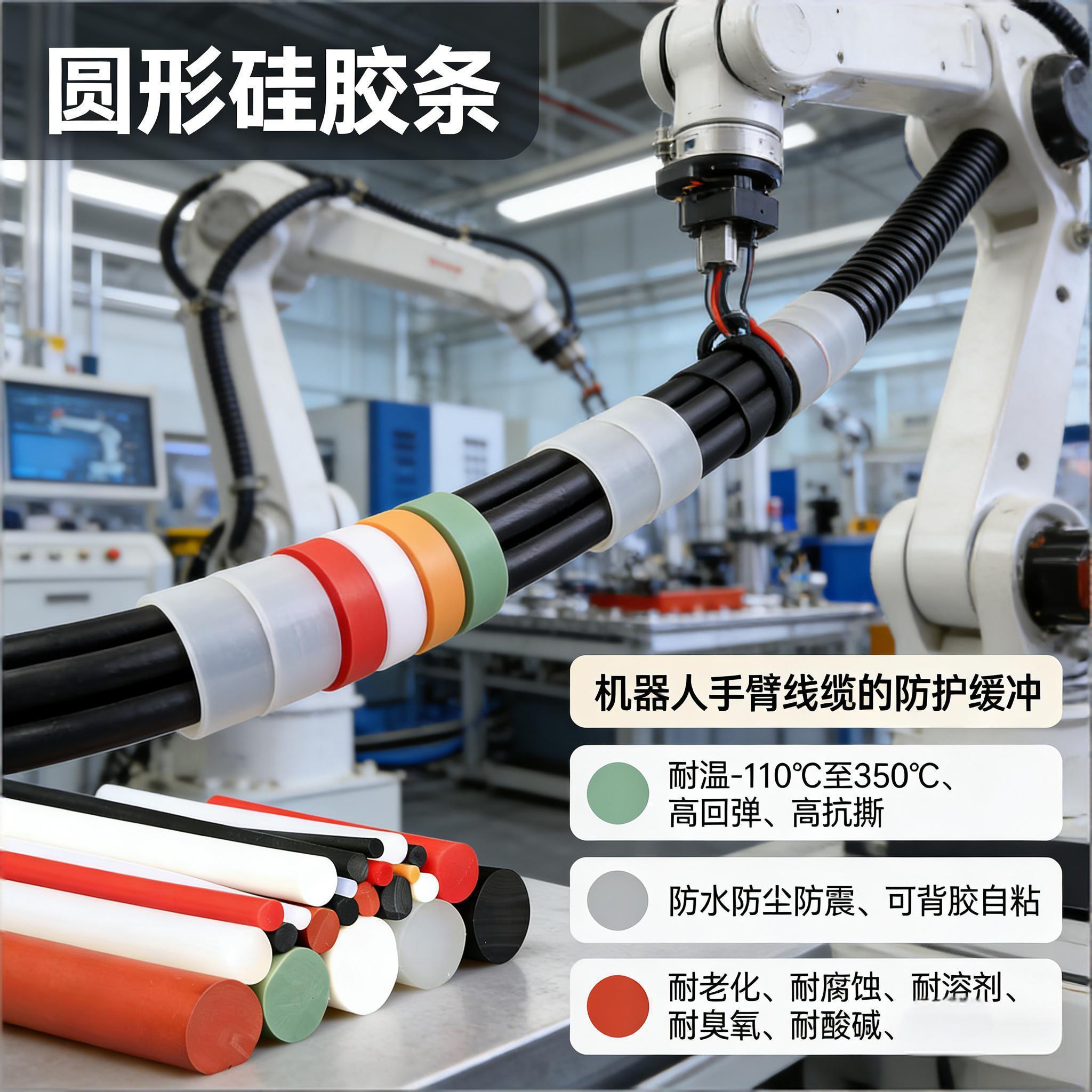 圓形硅膠條